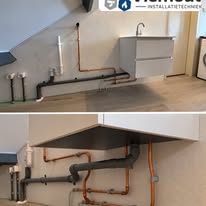 Leidingwerk badkamer